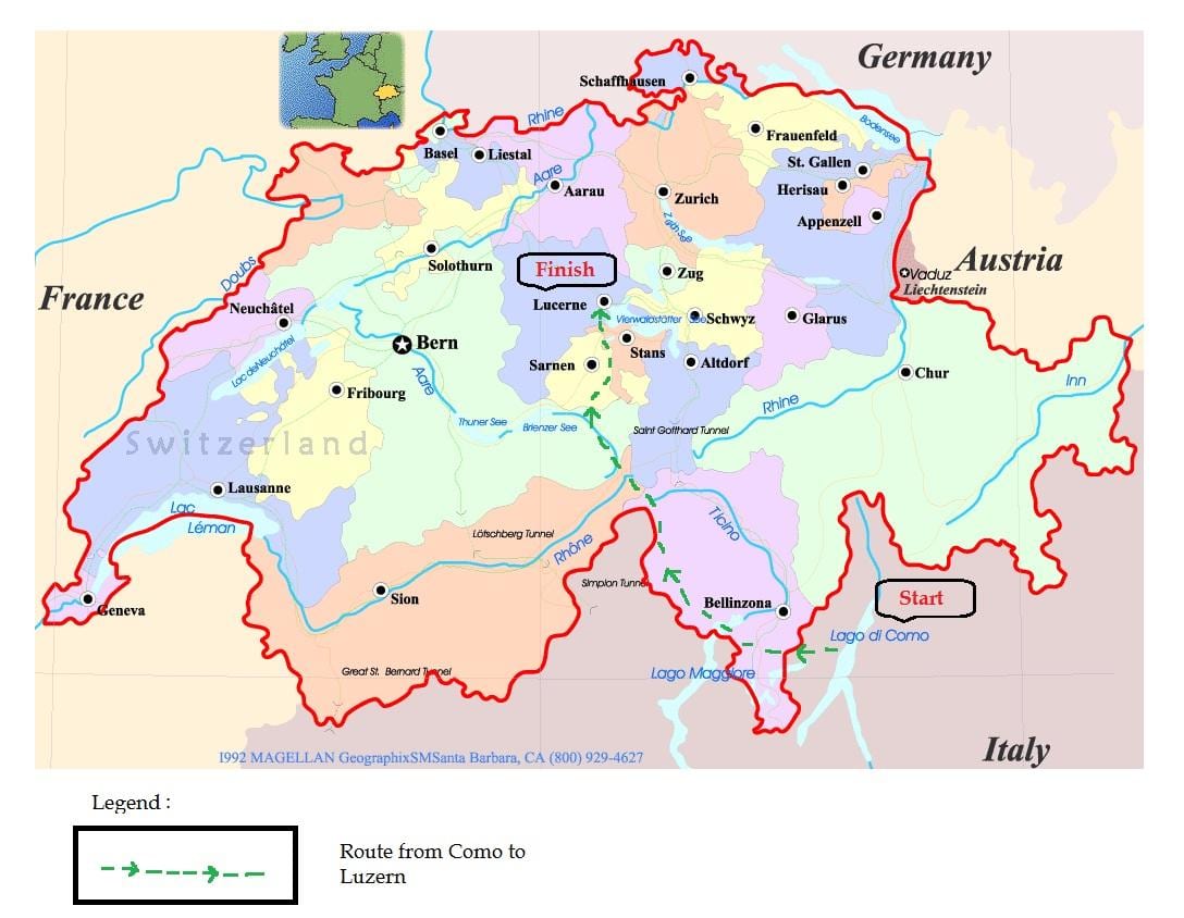 ਗਲੀ ਦਾ ਨਕਸ਼ਾ ਦੇ lucerne, ਸਾਇਪ੍ਰਸ